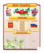 Стенд "Наша родина Россия" - «globural.ru» - Нижний Новгород