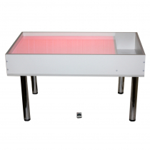 Световой столик для рисования песком напольный "Мультиколор" с кармашком для песка - «globural.ru» - Нижний Новгород