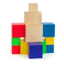 Набор Кубиков 40х40х40  - «globural.ru» - Нижний Новгород