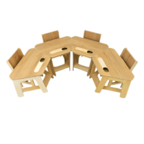 Комплект детских столов и стульев для детей с 3 до 7 лет (4 комплекта)  - «globural.ru» - Нижний Новгород