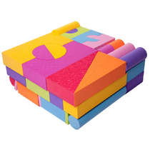 Конструктор мягкий 48 блоков ( вариант 3) - «globural.ru» - Нижний Новгород