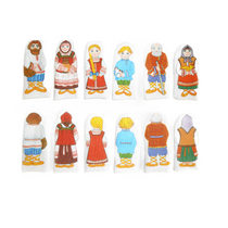 Набор пальчиковых кукол "Семья русская" - «globural.ru» - Нижний Новгород