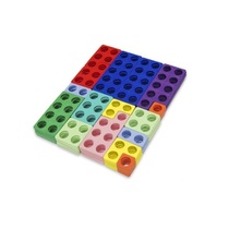 Нумирошка. Набор цветных пластиковых форм 80 штук в коробке по методике Нумикон - «globural.ru» - Нижний Новгород