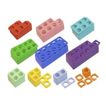 Нумирошка. Набор цветных пластиковых форм 100 штук по методике Нумикон - «globural.ru» - Нижний Новгород