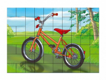 Магниты-пазлы "Велосипед" - «globural.ru» - Нижний Новгород