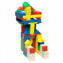 Конструктор деревянный "МегаСтроитель цветной" - «globural.ru» - Нижний Новгород