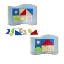 Дидактическая панель "Собери домик" - «globural.ru» - Нижний Новгород