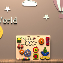 Бизиборд "Весёлые игры" - «globural.ru» - Нижний Новгород