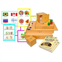 Игровой набор "Дары Фребеля" с методическим пособием - «globural.ru» - Нижний Новгород