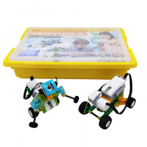 Набор для занятий робототехникой Ведушка с пластиковым боксом для хранения деталей - «globural.ru» - Нижний Новгород