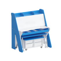 Набор мебели «Конструкторское бюро» (белый/синий) - «globural.ru» - Нижний Новгород