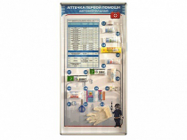 Стенд "Состав автомобильной аптечки" с оригинальными образцами - «globural.ru» - Нижний Новгород