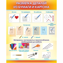 Стенд "Разметка деталей из бумаги и картона" - «globural.ru» - Нижний Новгород