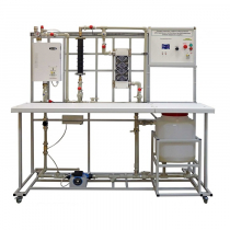 Комплект учебного оборудования "Исследование теплопередачи при вынужденном течении жидкости в трубе при ее охлаждении в условиях естественной конвекции" - «globural.ru» - Нижний Новгород