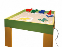 Электрифицированный световой стол "Песочница" с комплектом шаблонов для рисования - «globural.ru» - Нижний Новгород