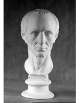 Гипсовая голова Гай Юлий Цезарь - «globural.ru» - Нижний Новгород
