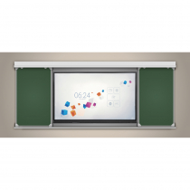 Многофункциональная раздвижная система аудиторных досок 75'' - «globural.ru» - Нижний Новгород