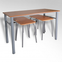 Обеденная группа четырехместная с табуретами - «globural.ru» - Нижний Новгород