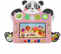 Настенный интерактивный комплекс бизиборд "Панда" - «globural.ru» - Нижний Новгород