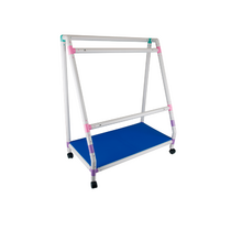 Подставка для детской развивающей доски "Гигантская мозаика" с одной пластиковой полкой - «globural.ru» - Нижний Новгород