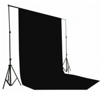 Фотофон для фото и видео 3х6 м Черный - «globural.ru» - Нижний Новгород