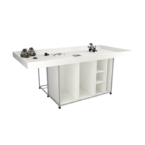 Стол для конструирования и робототехники с полками и местами хранения  - «globural.ru» - Нижний Новгород