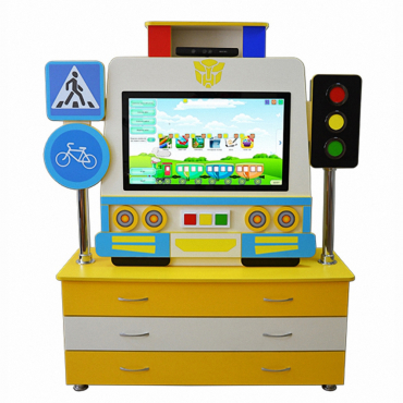 Профессиональный интерактивный комплекс-тренажер ПДД «Автобот» - «globural.ru» - Нижний Новгород