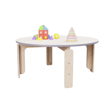 Круглый растущий стол из коллекции «НЕГА» р.гр. 0-1 (цвет бежевый) - «globural.ru» - Нижний Новгород