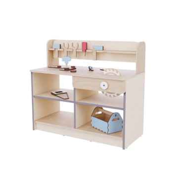 Верстак с набором инструментов из коллекции «НЕГА» (бежевый) - «globural.ru» - Нижний Новгород