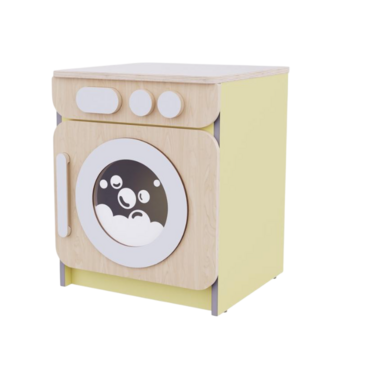 Стиральная машина из коллекции «НЕГА» (желтый) - «globural.ru» - Нижний Новгород