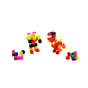 Математические кубики, 2 см. Набор с заданиями для конструирования.  - «globural.ru» - Нижний Новгород