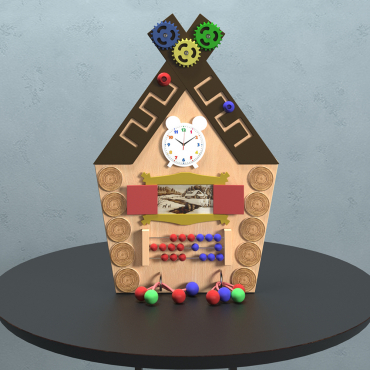 Бизиборд "Сказочный теремок" - «globural.ru» - Нижний Новгород