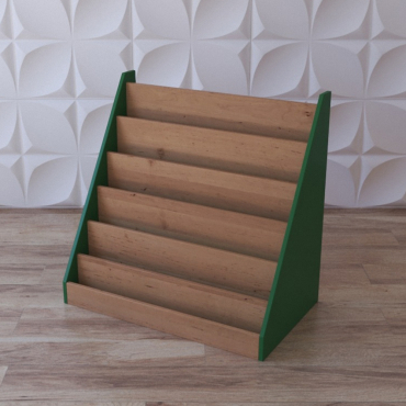 Стеллаж-витрина для книг "Познавательная горка" - «globural.ru» - Нижний Новгород