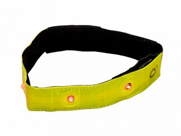 Световозвращающий светодиодный браслет на текстильной застежке - «globural.ru» - Нижний Новгород