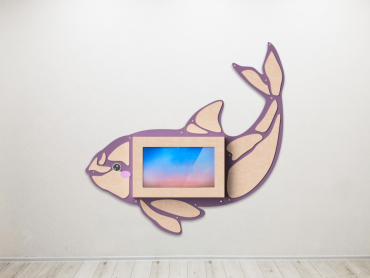 «Косатка» - Декоративная сенсорная панель 32" - «globural.ru» - Нижний Новгород