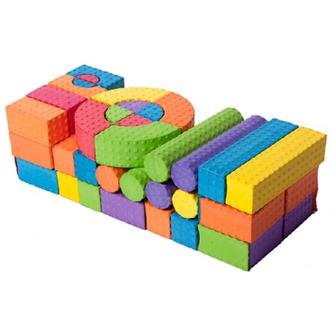 Конструктор мягкий 52 блока - «globural.ru» - Нижний Новгород