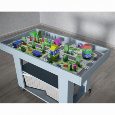 Игровой ландшафтный стол для изучения ПДД №2 - «globural.ru» - Нижний Новгород