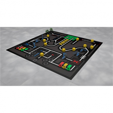 Соревновательное поле с элементами MakeX Stater Arenas Kit - «globural.ru» - Нижний Новгород