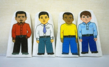 Набор пальчиковых кукол "Расы" - «globural.ru» - Нижний Новгород