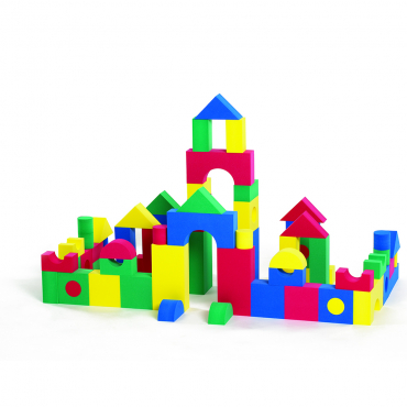 Блоки геометрические мягкие. Набор для класса. - «globural.ru» - Нижний Новгород