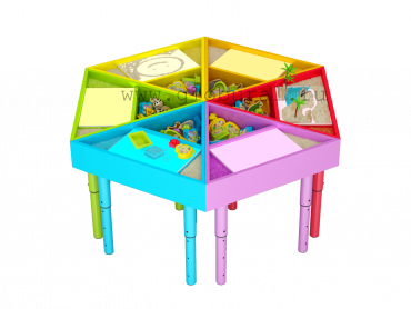 Творческая лаборатория. Стол для детей. Комплектация оптима. - «globural.ru» - Нижний Новгород