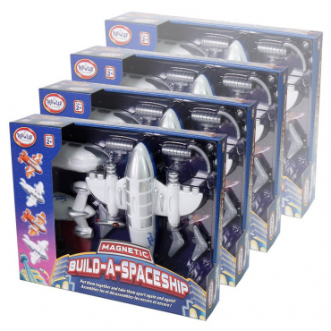 Магнитный конструктор "Создай свой космический корабль" Комплект на группу - «globural.ru» - Нижний Новгород