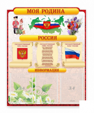 Стенд "Наша родина Россия" - «globural.ru» - Нижний Новгород