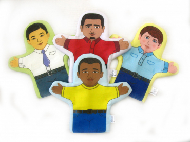 Набор кукол - рукавичек "Расы" - «globural.ru» - Нижний Новгород