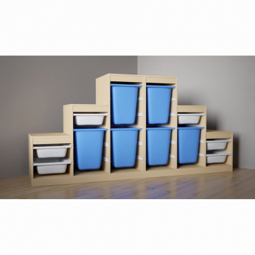 Стеллаж «Голубые облака» - «globural.ru» - Нижний Новгород