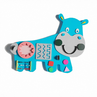 Бизиборд "Добрый бегемот" - «globural.ru» - Нижний Новгород