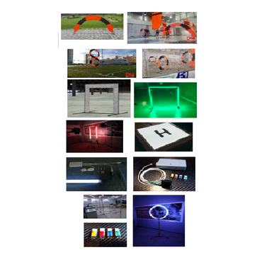 Стандартизированная трасса F3UDH-350 для обучения пилотов по классам F3U MultiGP LightSeries - «globural.ru» - Нижний Новгород