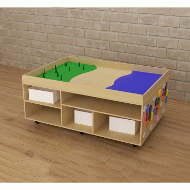 STEAM Многофункциональный стол Море суша и лес - «globural.ru» - Нижний Новгород