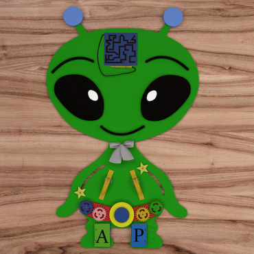 Бизиборд "Разумный пришелец" - «globural.ru» - Нижний Новгород