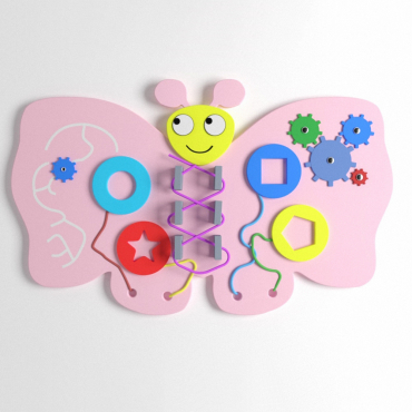 Бизиборд "Весенняя бабочка" - «globural.ru» - Нижний Новгород